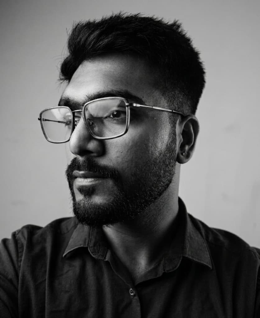 Portrait photograph of Rakesh Jeethuri